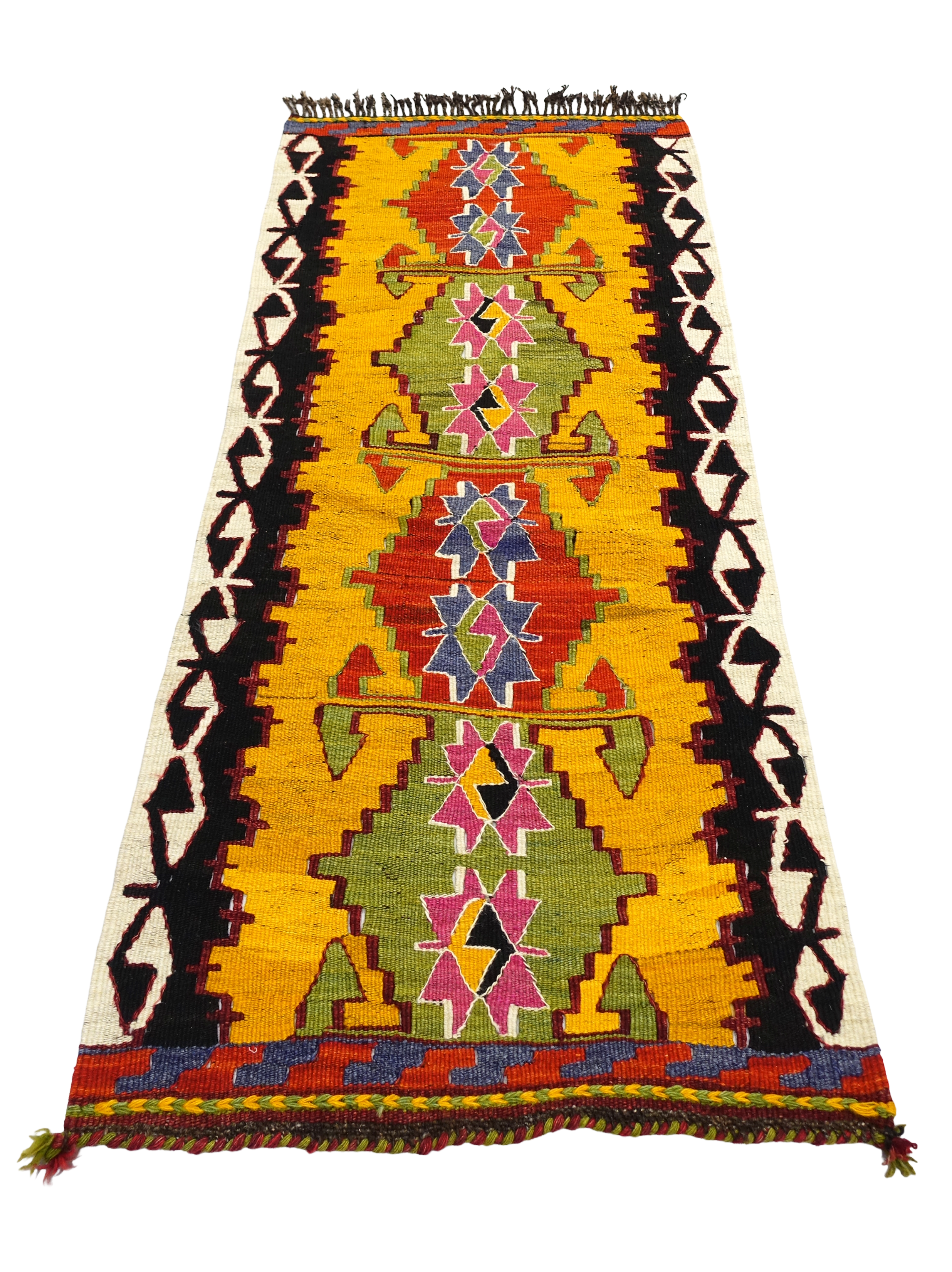 156 x 73 cm, Kelim Anatolien